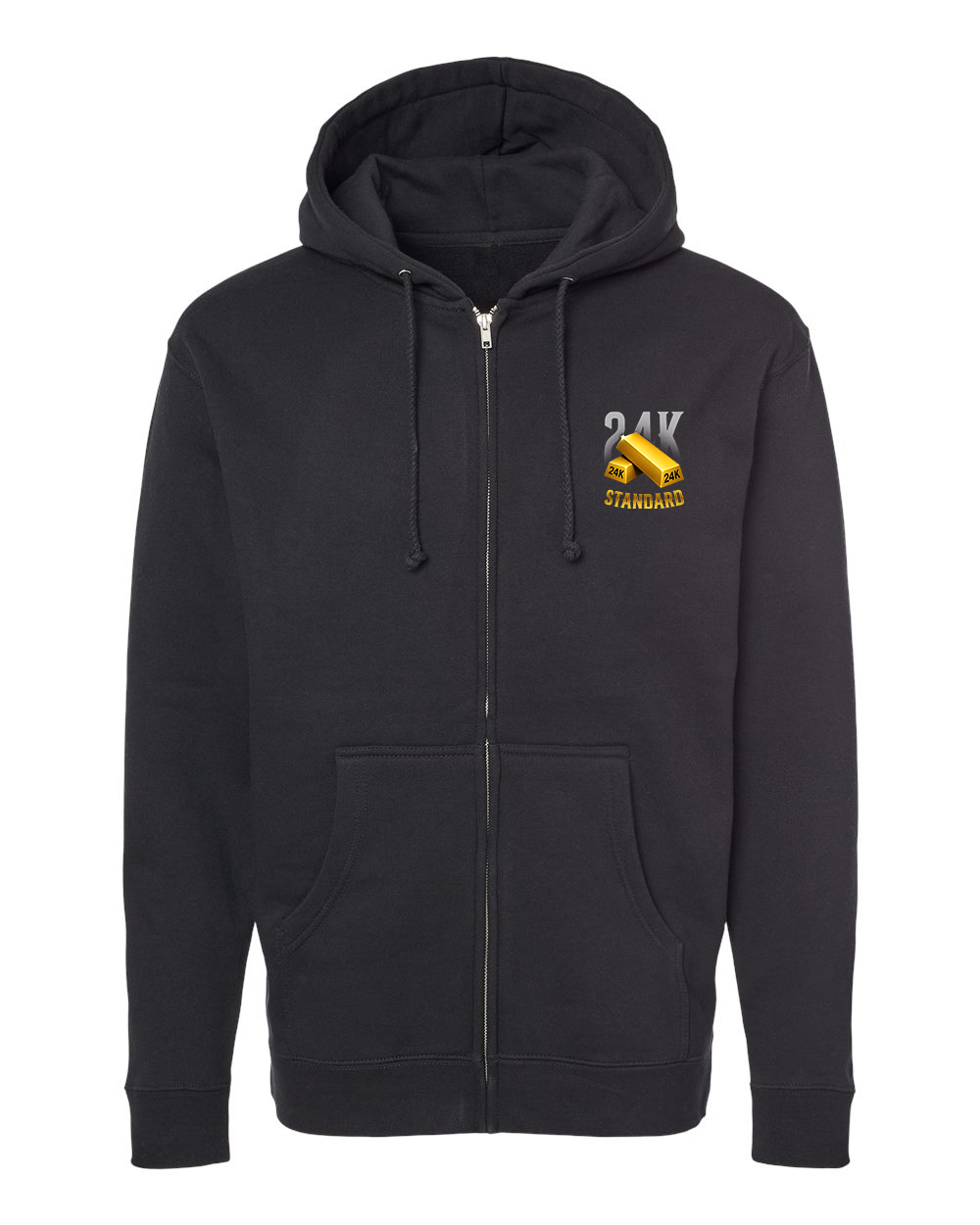 "24K GOLD" Zip Hoodie